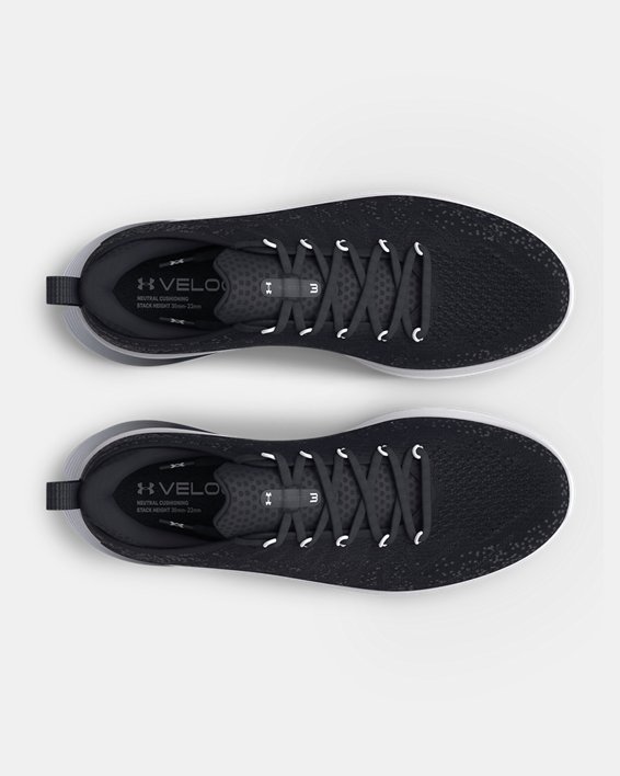 Men's UA Velociti 3 Running Shoes in Black image number 2